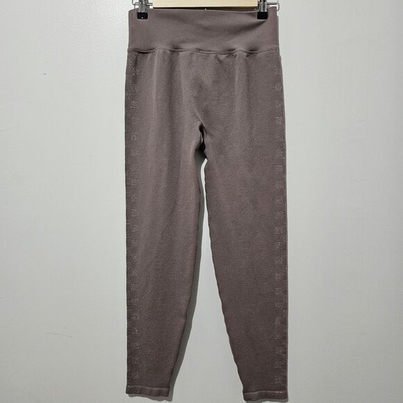 PINK Active - Leggings Seamless High Waisted Shimmer - Size M - Dusty Mauve - Picture 1 of 7